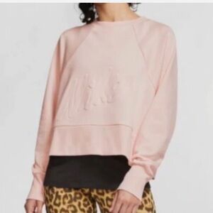 Nike Women's Blush Pink Sweatshirt